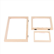 3-teiliges Papier-/Holz-Papierform-Set, 3 Rahmengrößen für Heimwerker