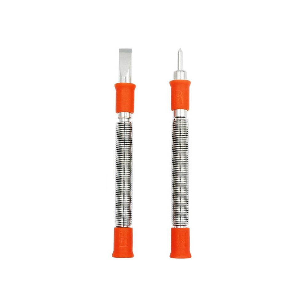 2Pc Spring Tool 5/16-Inch Chisel&1/8-Inch Center Punch Set For Wood 4853290876680