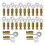 24PCS Leather Suture Positioning Needle, Handmade DIY Leather 1