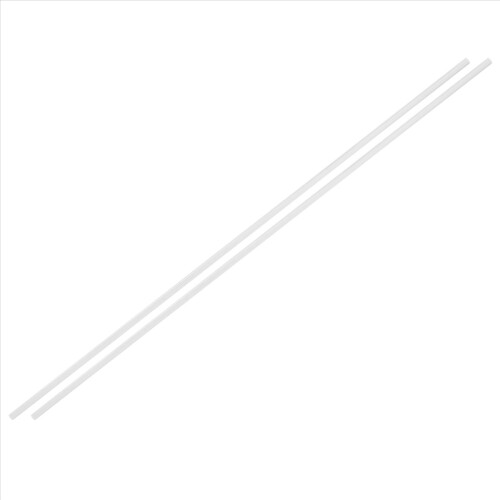 3Mmx250Mm Round Shape Solid Acrylic Rod Pmma Extruded Bar Clear 2Pcs 2