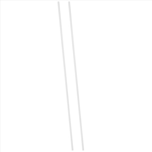 3Mmx250Mm Round Shape Solid Acrylic Rod Pmma Extruded Bar Clear 2Pcs 1