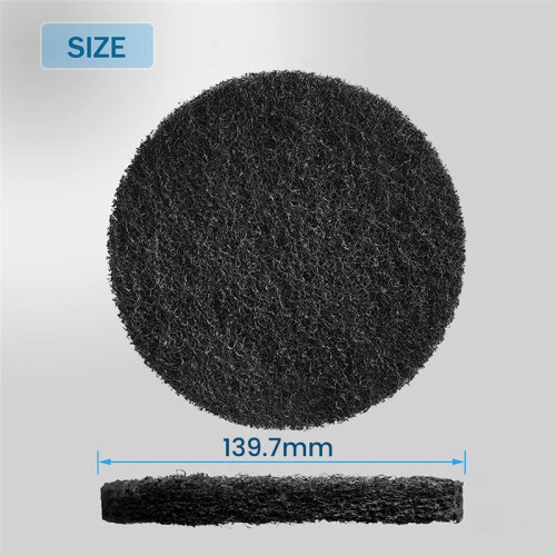 12Pack Trash Can Absorbing Filters, Activated Charcoal Deodorizer 1