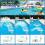 Adjustable Pool Fountain with 5 Nozzle for Inground Pools 2