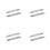 8 Pcs Adjustable Aluminum Alloy Window Limiter Support Rod 4