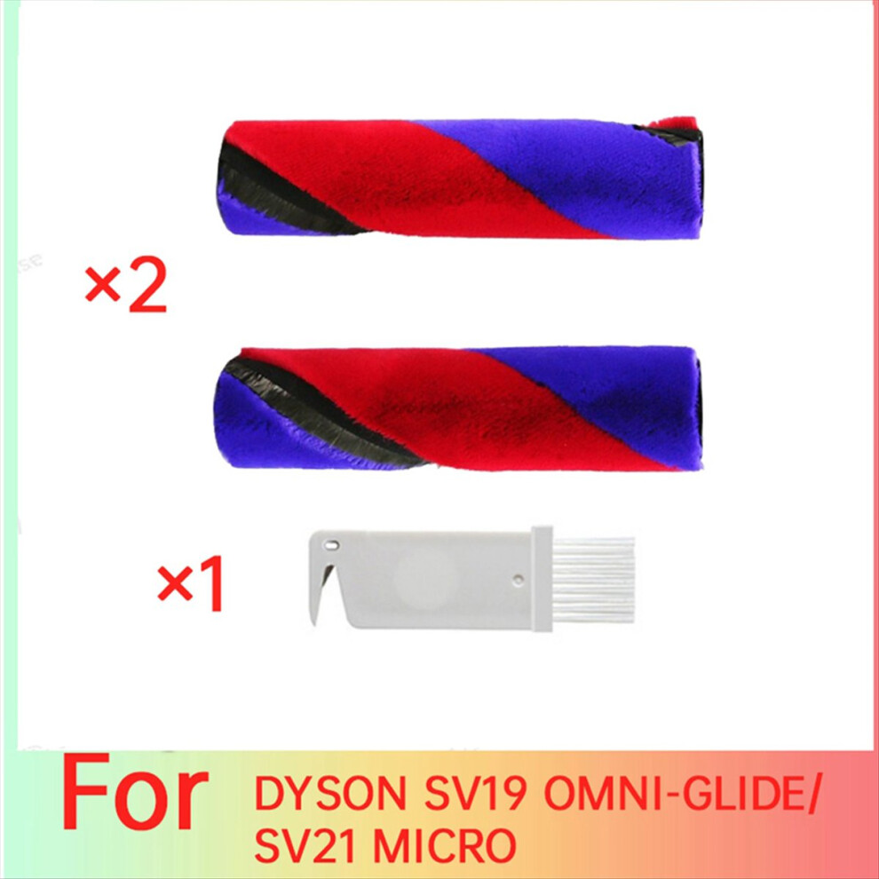 2Pcs Main Brush Kit For Sv19 Omni-Glide/Sv21 Micro Vacuum 4854173748810