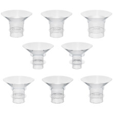 40 Pcs Silicone Breast Pump Flange Inserts