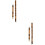 2 Sets Bamboo Flute Chinese Style Beginner Flute D Key 6