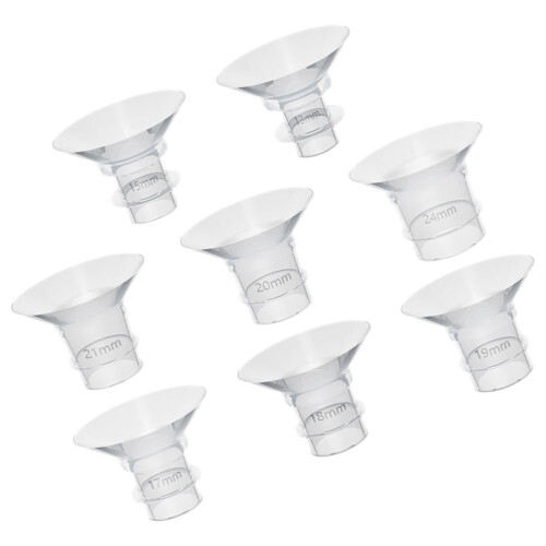40 Pcs Silicone Breast Pump Flange Inserts 1