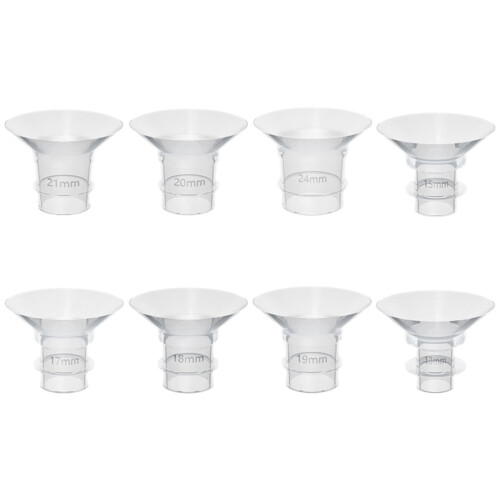 40 Pcs Silicone Breast Pump Flange Inserts 2