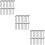 150Pcs Easy Carry Black Disposable Eyelash Brushes for Makeup Practice 9