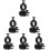 6Pcs Head Light Hard Hat Clip Replacement Holder 11