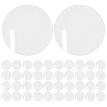 180 Pcs Acrylic Circle Drink Tags For Party Drink Markers