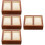 4Pcs Wooden Watch Display Holder With Display Pillow 7