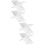 4 Pcs X-Shaped Reading Holder Multi-Functional Book Stand 9