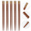 1 Set 5 Pairs Pointed Chopsticks Tableware 5