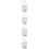4Pcs Metal Tea Light Holder Hanging Candle Stand 10