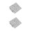 2Pcs Drawing Stencil Assorted Patterns For Crafts And Cake Decor 6