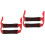 4 Pcs Headrest Grab Handle Nylon Rear Seat Car Accessory 4