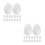 120 Pcs Easter Diy Foam Eggs For Painting And Decorating Crafts 8