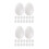 120 Pcs Easter Diy Foam Eggs For Painting And Decorating Crafts 4