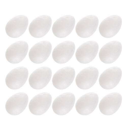120 Pcs Easter Diy Foam Eggs For Painting And Decorating Crafts 2