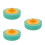 3Pcs Polyester Honeycomb Car Wax Applicator Pad For Mirror Finish 5