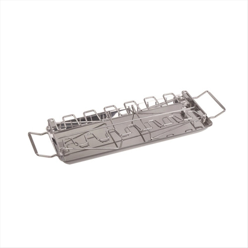 BBQ Rib Rack Stand Barbecue Steaks Racks 1