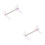 2Pcs Acrylic Keyboard Stand Holder For Mechanical Keyboards 8