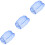 3Pcs Car Intake Filter Mesh Cover Polyester Fabric Vehicle Protector 8