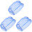 3Pcs Car Intake Filter Mesh Cover Polyester Fabric Vehicle Protector 5