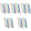 60 Pcs Spiral Binding Coils Plastic Binder Rings For Notebooks 5