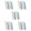 60 Pcs Spiral Binding Coils Plastic Binder Rings For Notebooks 10