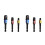 6St Socket Adapter Set, Sterk Staal, Praktische Hex Boor Aansluiting 6