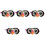 5Pcs Cute Sleep Mask For Kids Mask Set 5