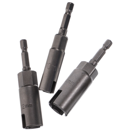 15St Wing Nut Driver Voor Panelmoeren Grijs Gehard Staal