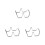3Pcs Taco Holders Stainless Steel Double Rack For Shells 2