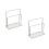 2Pcs Kitchen Sponge Holder And Dishcloth Draining Shelf Organizer 4