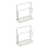 2Pcs Kitchen Sponge Holder And Dishcloth Draining Shelf Organizer 9