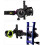 Bow Sight For Compound Bow, Horizontal Adjustment, Single Needle Pin, Aluminum Alloy Accessory, Double Level 5