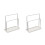 2Pcs Kitchen Sponge Holder And Dishcloth Draining Shelf Organizer 7