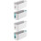 4 Pcs Bedside Hanging Storage Basket With Hooks 7