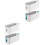 4 Pcs Bedside Hanging Storage Basket With Hooks 5