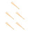 10 Pcs Diy Japanese Bamboo Fan Frame Foldable Handheld Grip 4