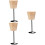 3Pcs Candle Holder Desktop Tea Light Candlestick Table Centerpiece 9