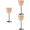 3Pcs Candle Holder Desktop Tea Light Candlestick Table Centerpiece 8