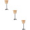 3Pcs Candle Holder Desktop Tea Light Candlestick Table Centerpiece 11