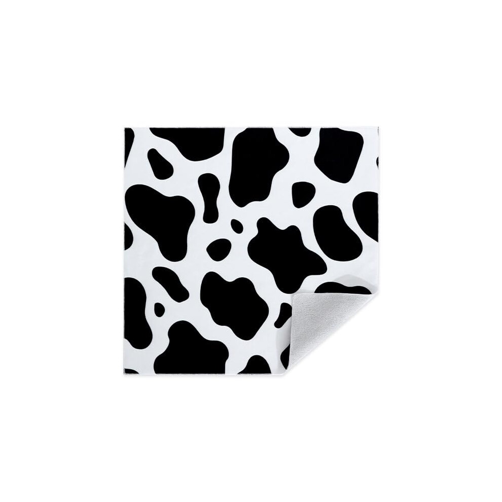 Protective Wrap Camera, Around Pouch Lens Protector Cover, Self-Adhesive, 35X35 Cm, Cow Pattern, Folding, Washable 9354506153618