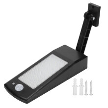 Solar Power Light Outdoor Motion Sensor Garden Yard Park Street Black