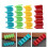12 Pcs Burrito Stands Taco Display Racks Holders Assorted Colors 10