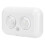2LED Wireless PIR Motion Sensor Light Indoor Outdoor 3